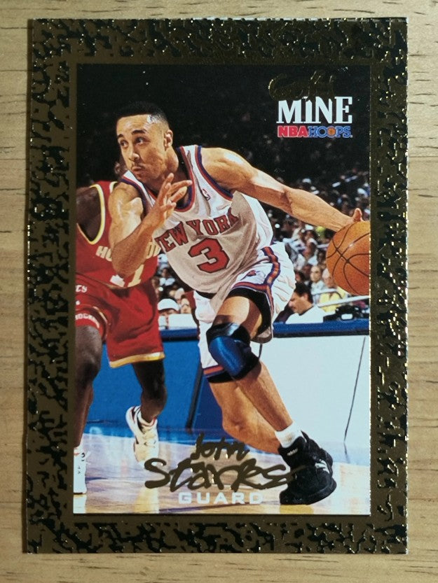1994-95 Hoops Promo Sheet #5 John Starks