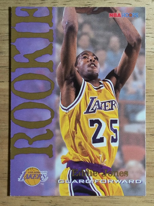 1994-95 Hoops Schick #7 Eddie Jones (NM)