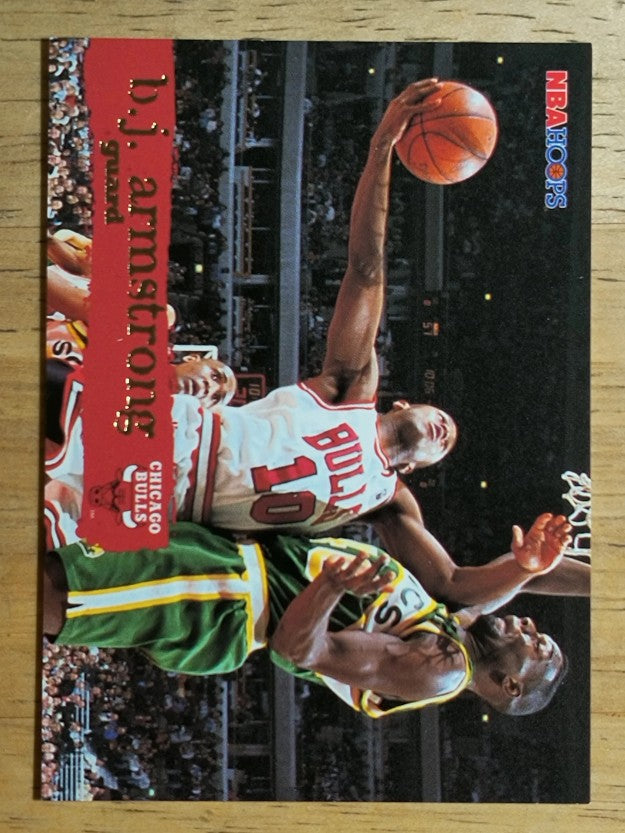 1995-96 Hoops #20 B.J. Armstrong