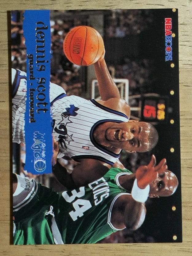 1995-96 Hoops #118 Dennis Scott