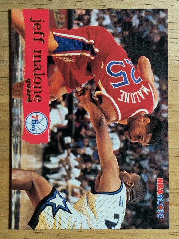 1995-96 Hoops #123 Jeff Malone