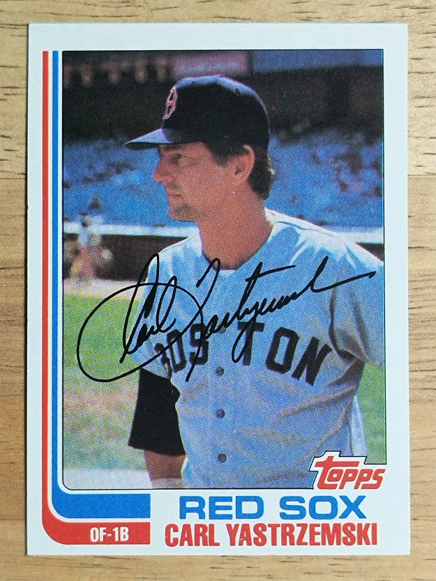 1982 Topps #650 Carl Yastrzemski