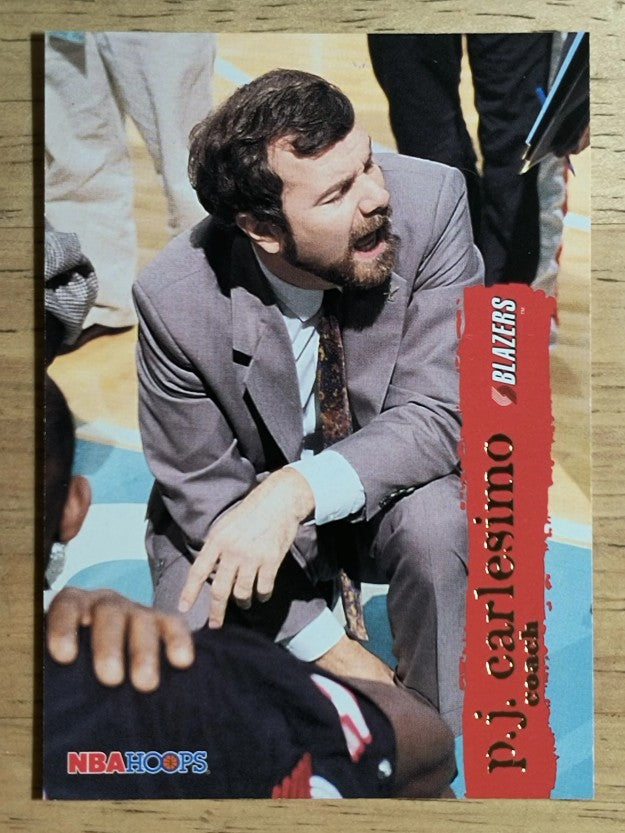 1995-96 Hoops #190 P.J. Carlesimo CO