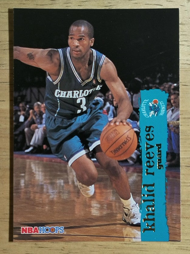 1995-96 Hoops #295 Khalid Reeves