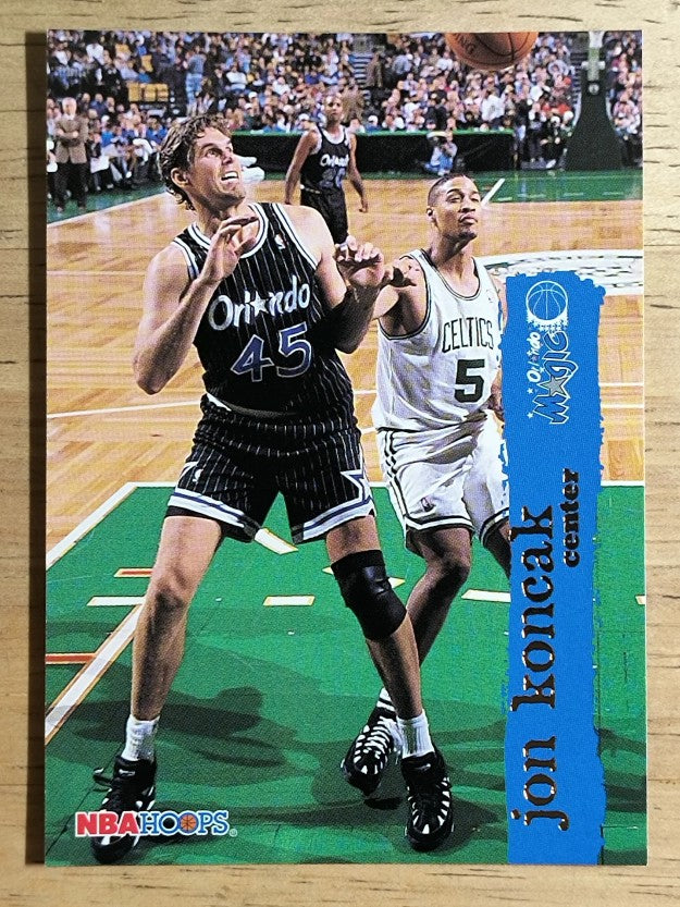 1995-96 Hoops #319 Jon Koncak