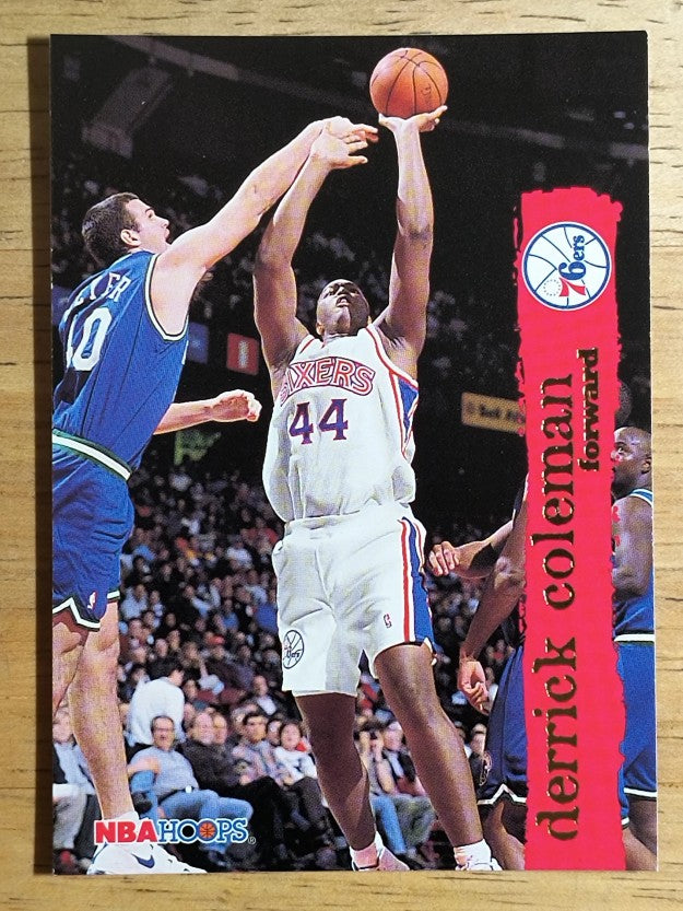 1995-96 Hoops #320 Derrick Coleman