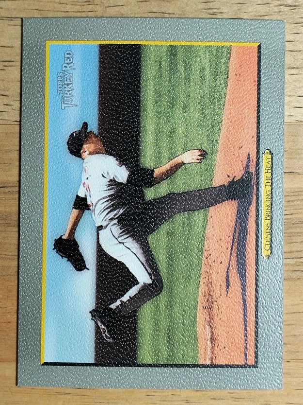 2005 Topps Turkey Red #48 Roger Clemens Bringing Heat CL