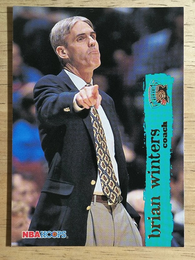 1995-96 Hoops #337 Brian Winters CO