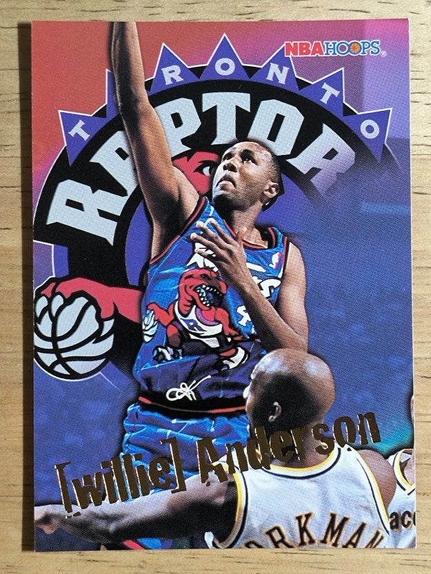 1995-96 Hoops #338 Willie Anderson ET