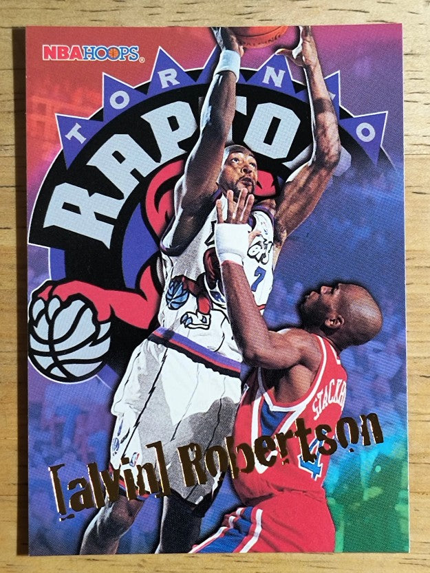 1995-96 Hoops #344 Alvin Robertson ET