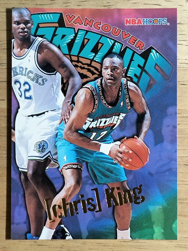 1995-96 Hoops #353 Chris King ET