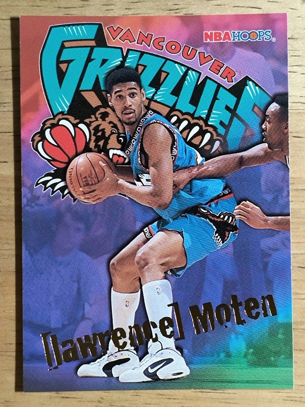 1995-96 Hoops #355 Lawrence Moten ET