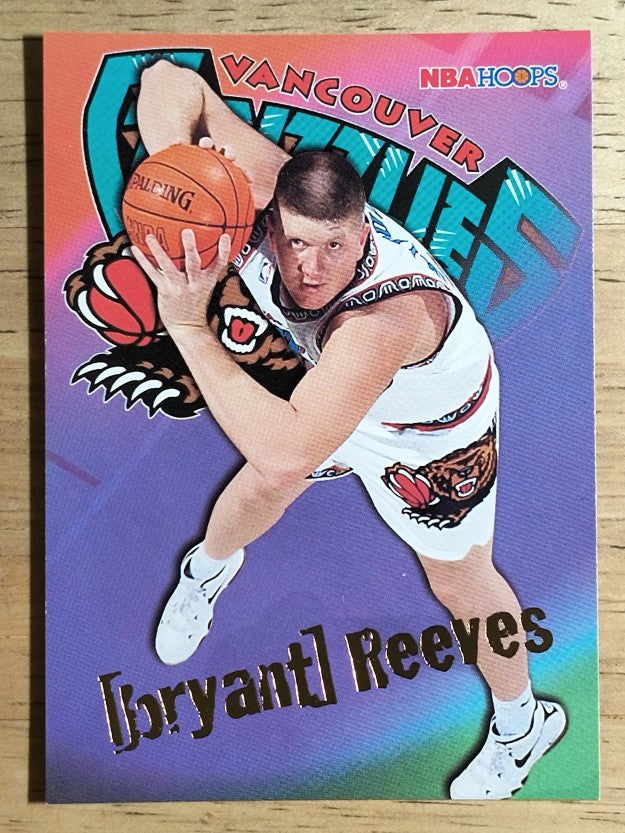 1995-96 Hoops #356 Bryant Reeves ET