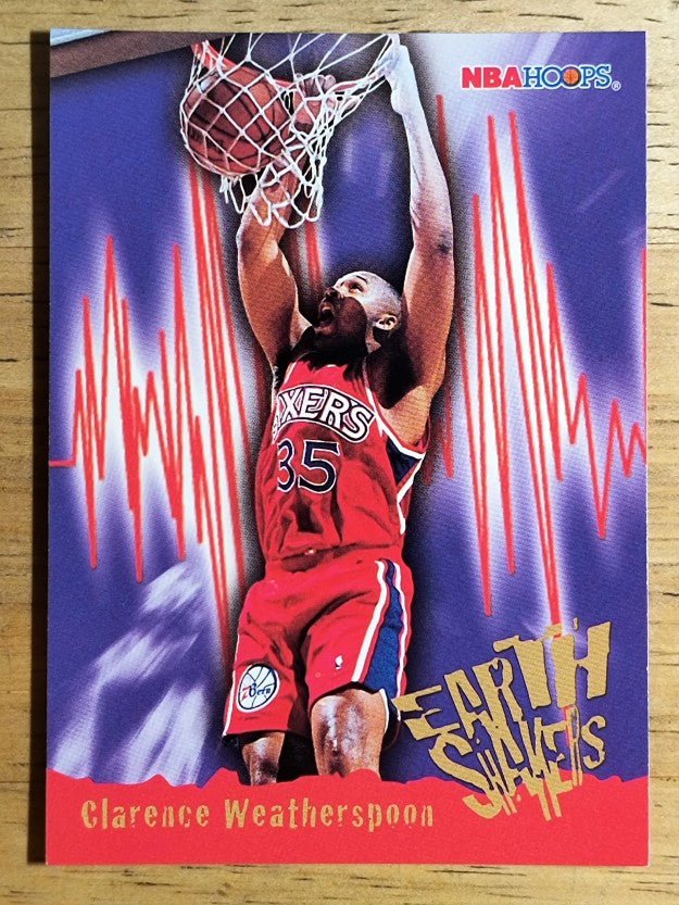 1995-96 Hoops #368 Clarence Weatherspoon ES