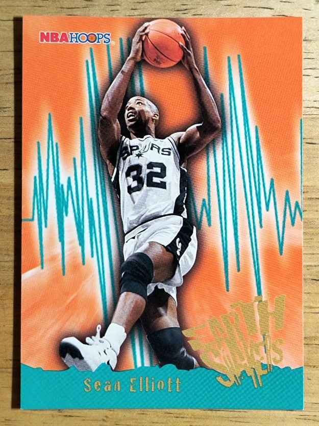 1995-96 Hoops #370 Sean Elliott ES