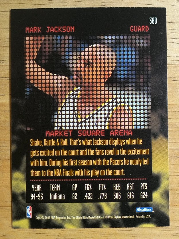 1995-96 Hoops #380 Mark Jackson RH