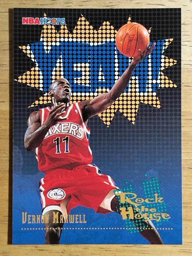 1995-96 Hoops #384 Vernon Maxwell RH