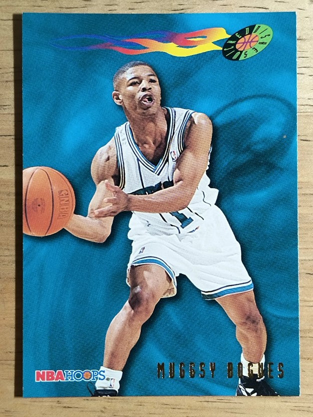 1995-96 Hoops #389 Muggsy Bogues WD