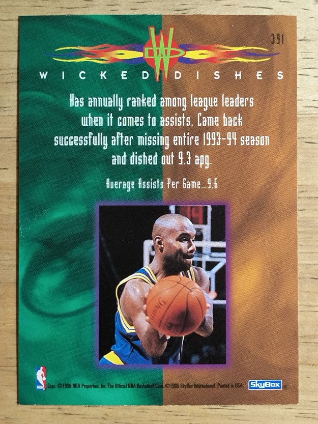 1995-96 Hoops #391 Tim Hardaway WD