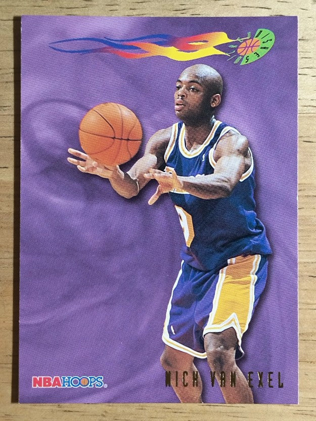 1995-96 Hoops #392 Nick Van Exel WD
