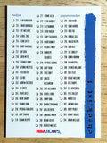 1995-96 Hoops #399 Checklist 251-367
