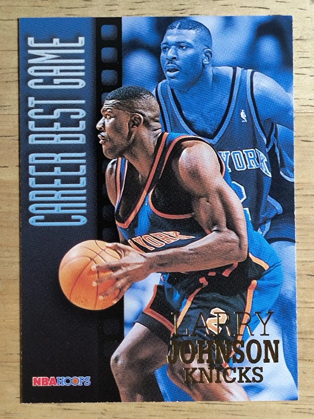 1996-97 Hoops #334 Larry Johnson CBG