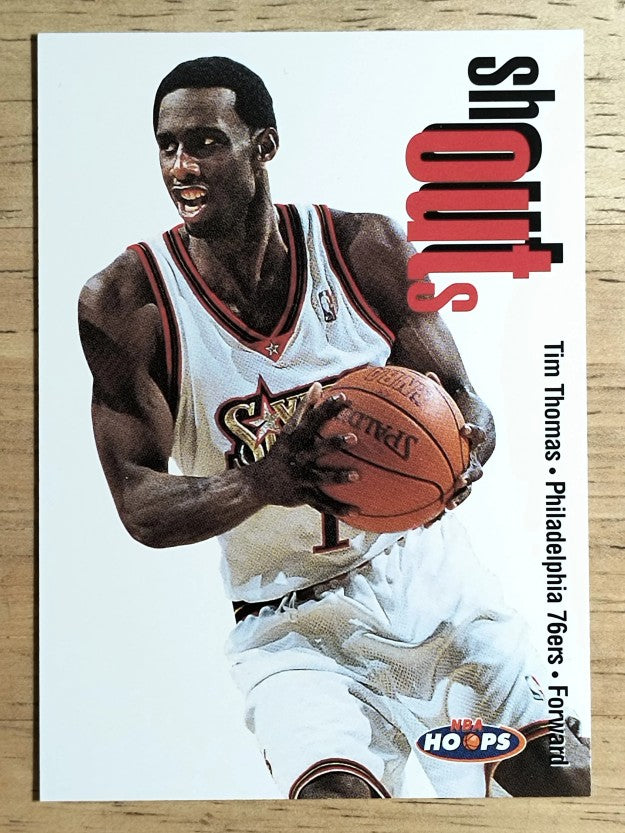 1998-99 Hoops Shout Outs #11 Tim Thomas