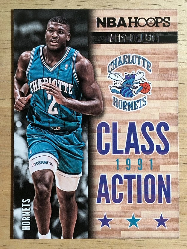 2013-14 Hoops Class Action #22 Larry Johnson