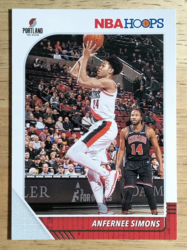2019-20 Hoops #268 Anfernee Simons