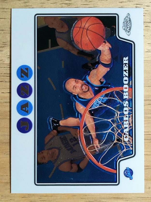 2008-09 Topps Chrome #8 Carlos Boozer