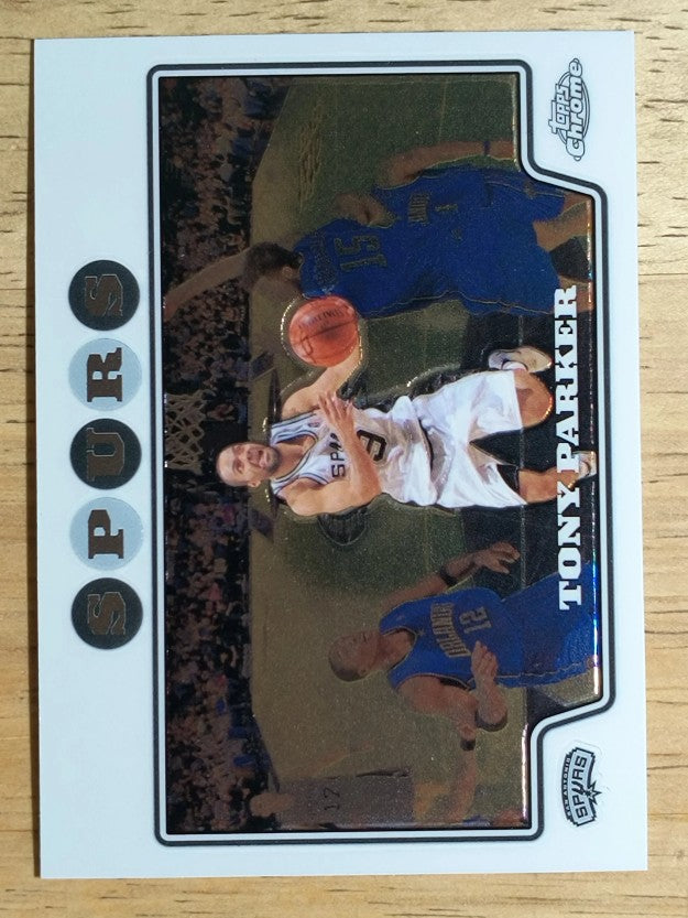 2008-09 Topps Chrome #9 Tony Parker