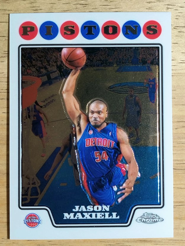 2008-09 Topps Chrome #18 Jason Maxiell