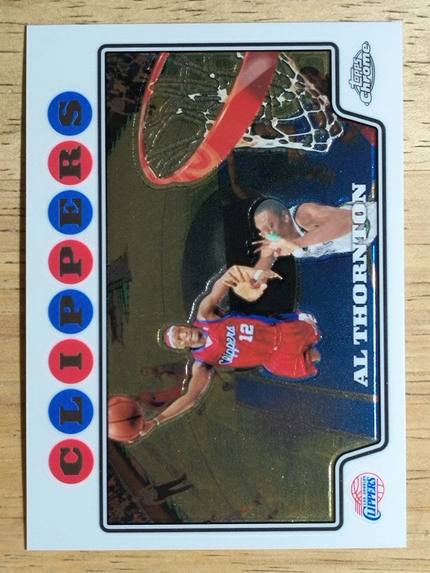 2008-09 Topps Chrome #19 Al Thornton