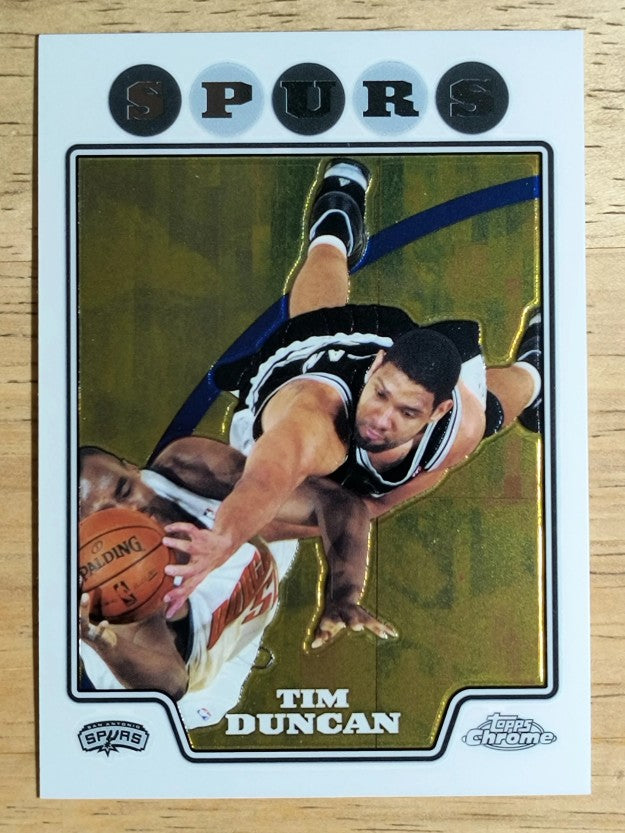 2008-09 Topps Chrome #21 Tim Duncan