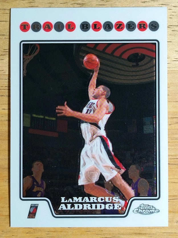 2008-09 Topps Chrome #27 LaMarcus Aldridge