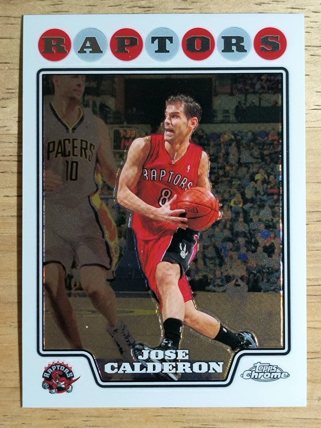 2008-09 Topps Chrome #28 Jose Calderon