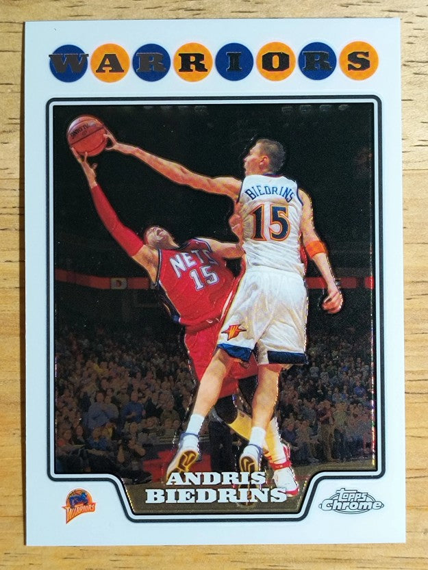2008-09 Topps Chrome #29 Andris Biedrins