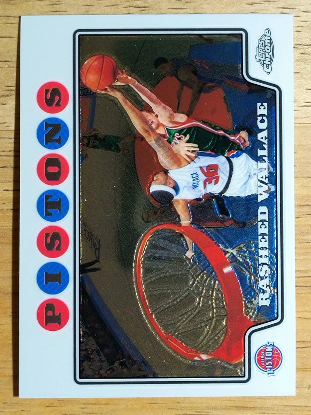 2008-09 Topps Chrome #30 Rasheed Wallace