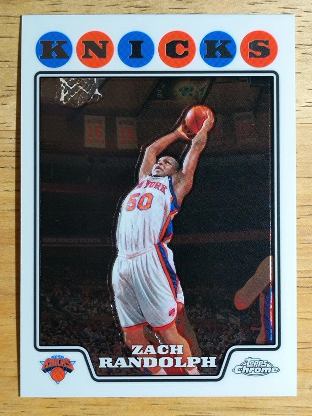 2008-09 Topps Chrome #38 Zach Randolph