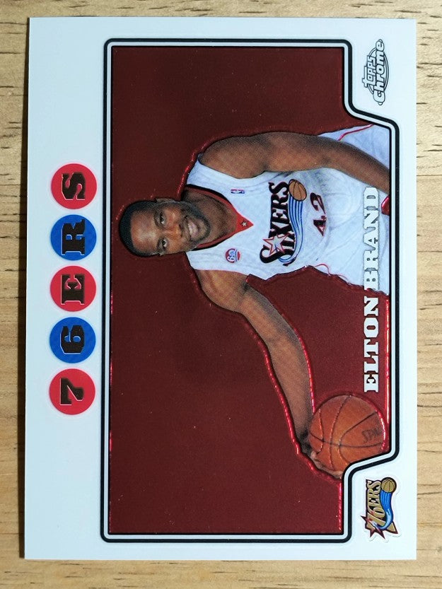 2008-09 Topps Chrome #42 Elton Brand