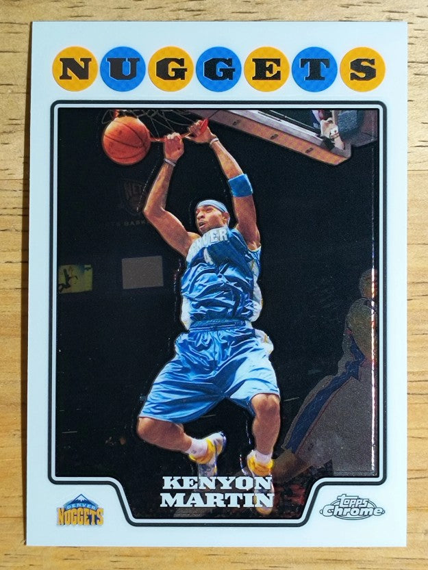 2008-09 Topps Chrome #66 Kenyon Martin
