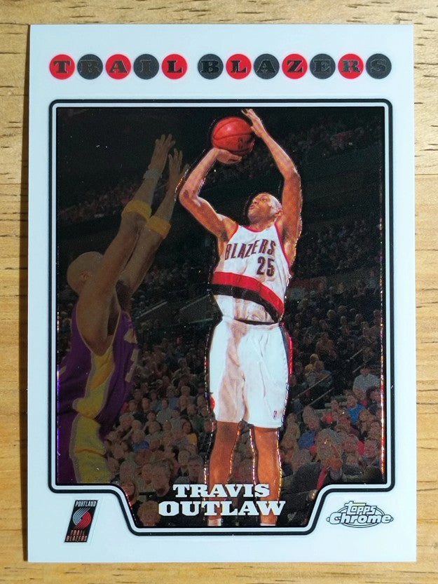 2008-09 Topps Chrome #68 Travis Outlaw