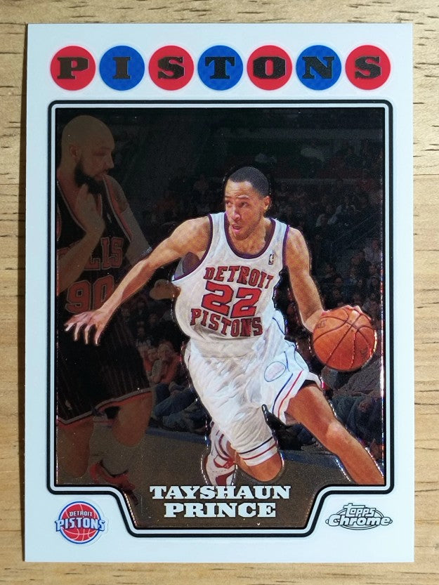 2008-09 Topps Chrome #75 Tayshaun Prince