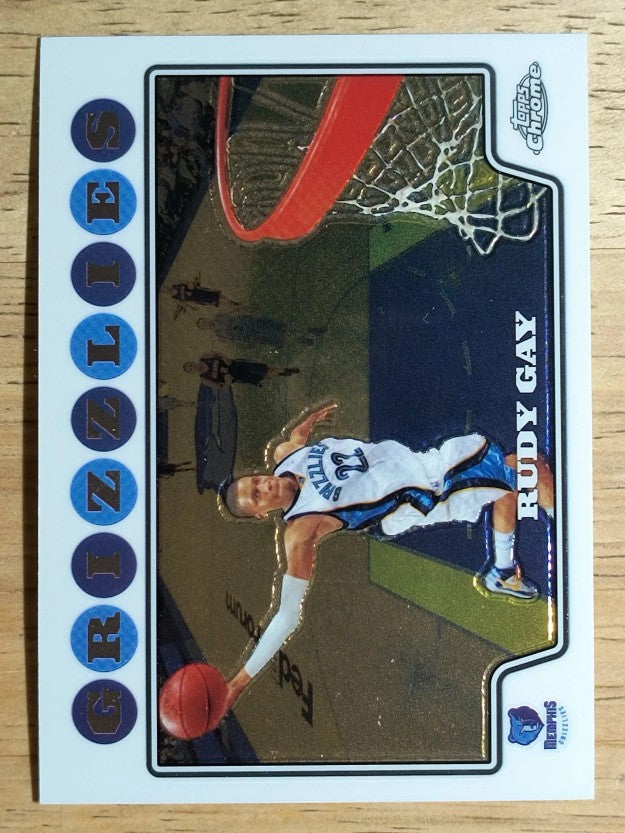 2008-09 Topps Chrome #76 Rudy Gay