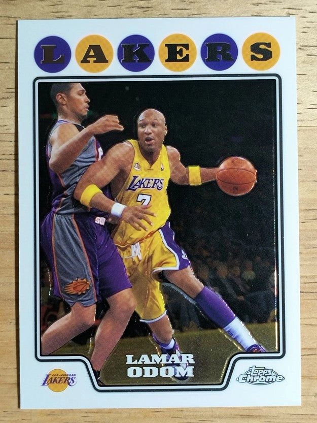 2008-09 Topps Chrome #87 Lamar Odom