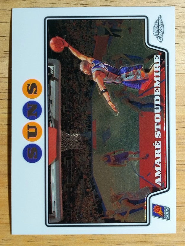 2008-09 Topps Chrome #91 Amare Stoudemire