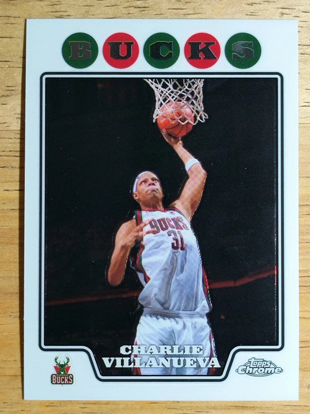 2008-09 Topps Chrome #92 Charlie Villanueva