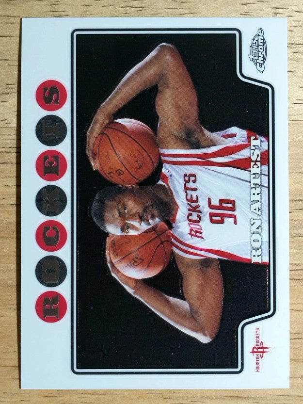 2008-09 Topps Chrome #93 Ron Artest