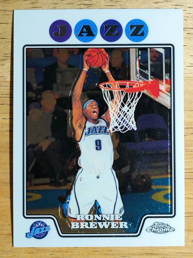 2008-09 Topps Chrome #99 Ronnie Brewer