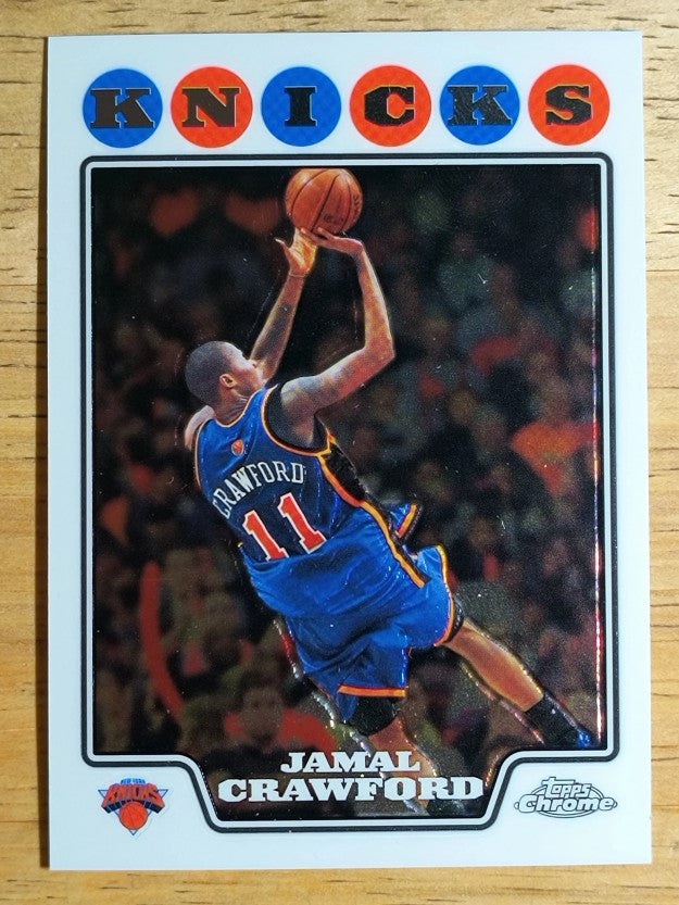 2008-09 Topps Chrome #101 Jamal Crawford